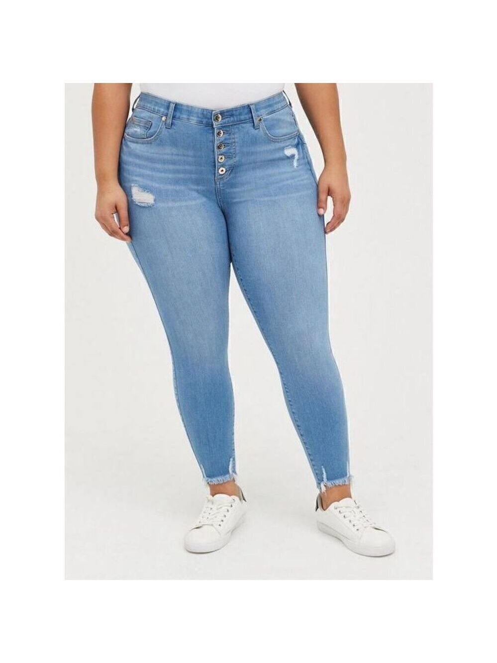 Torrid Bombshell Skinny Premium Stretch High-Rise Jean (14R)